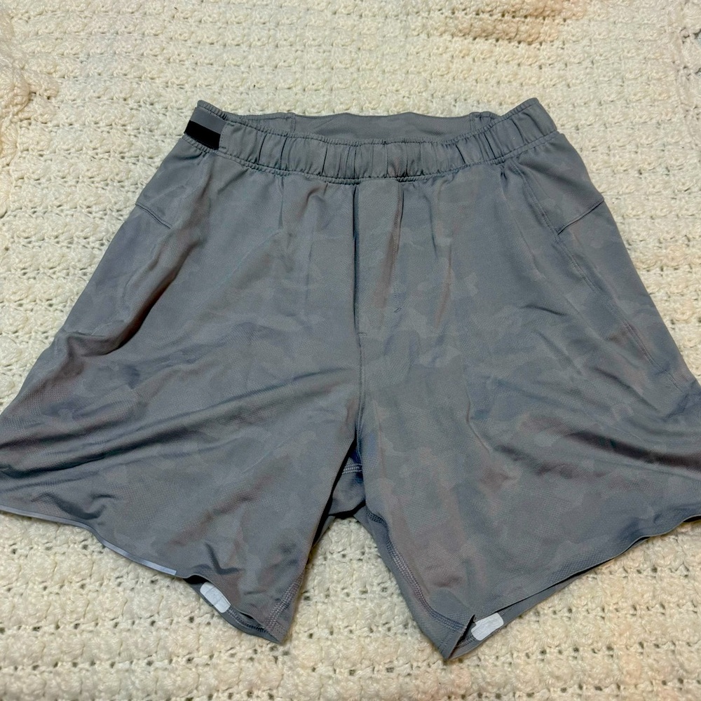 lululemon 6 inch surge short with liner